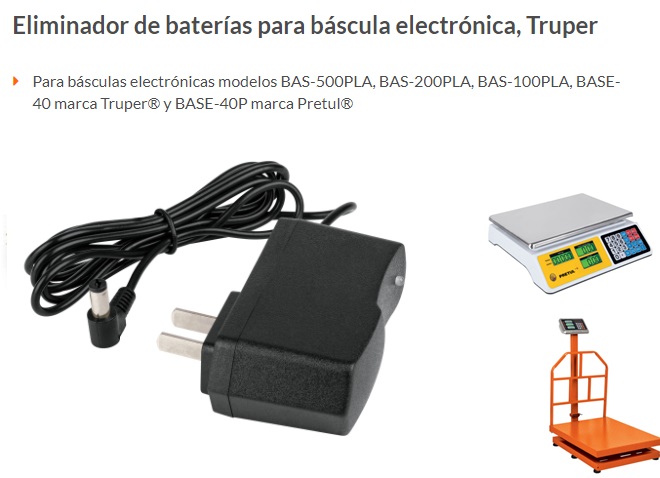 Báscula electrónica para equipaje, de pilas, 50 kg, Truper, Básculas  Electrónicas, 100787